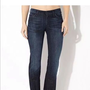 7 for all mankind women’s blue bootcut jeans sz 26